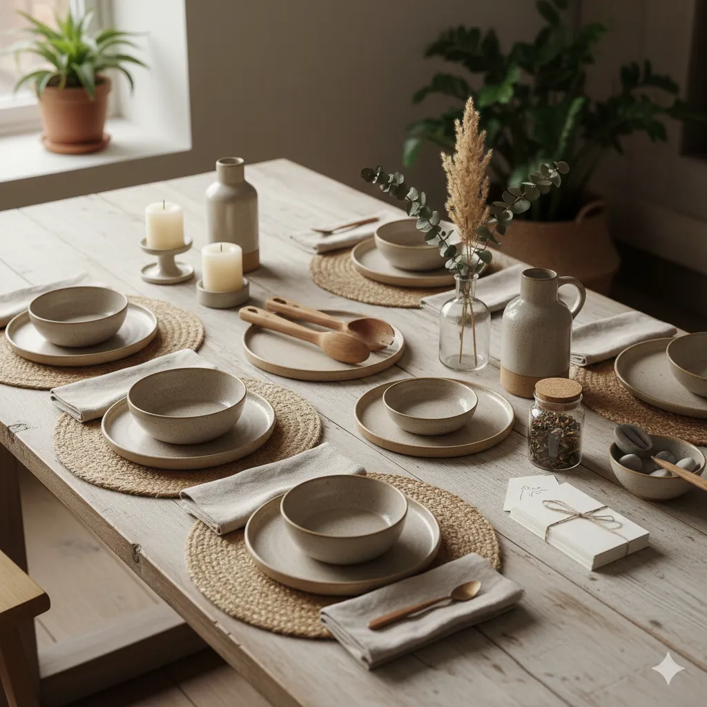 Mindful hosting starter collection with essential items for calm gatherings